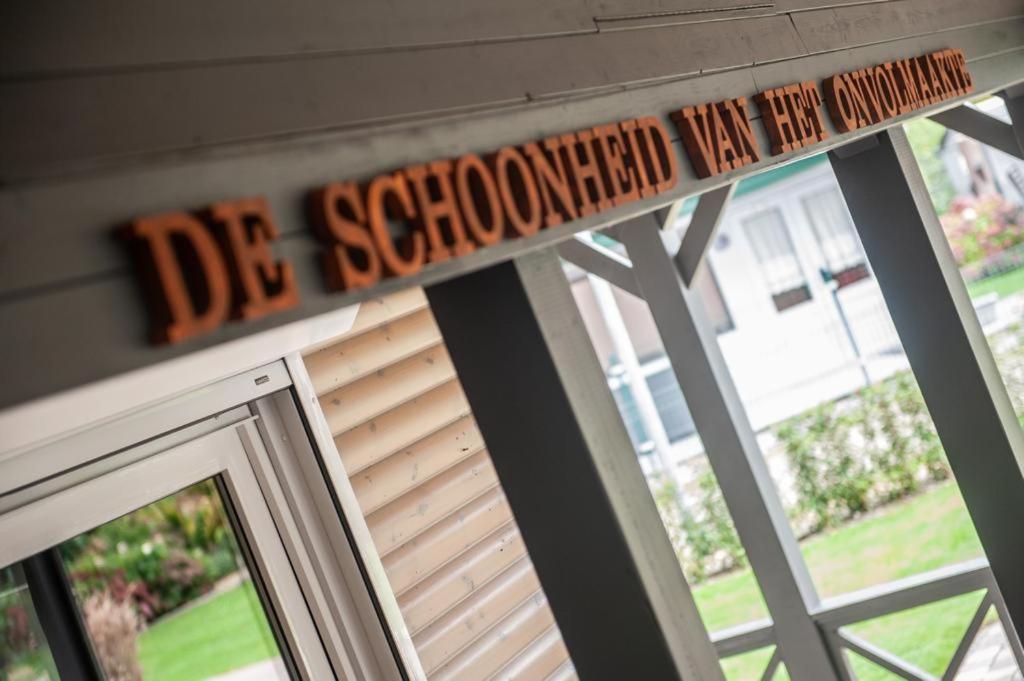 Prachtige Chalet Wabi Sabi Aan Het Water! Geel Exterior foto